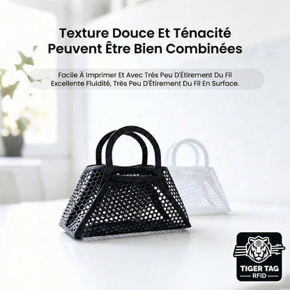 R3D - TPU (95A) - Noir (Black) - 1,75 mm - 1 kg - Refill avec RFID TigerTag