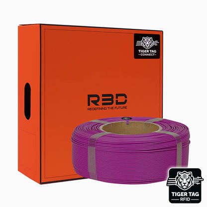 R3D - PLA High-speed - Pêche Mat (Matte Peach) - 1,75 mm - 1 kg Refill avec RFID TigerTag