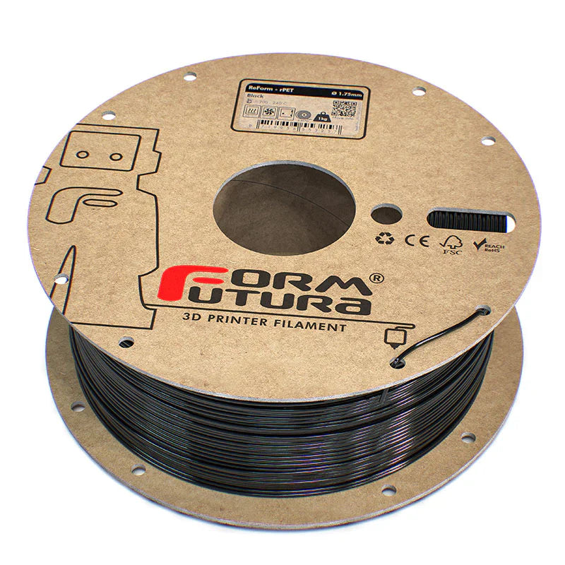 FormFutura - ReForm rPET (PETg recycled) - Noir (Off-Black) - 1.75 mm - 1 kg