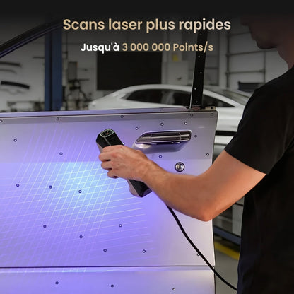 Revopoint - MetroY Ultra CMM Edition - Scanner 3D Sans Fil Performant pour Pièces Petites à Moyennes