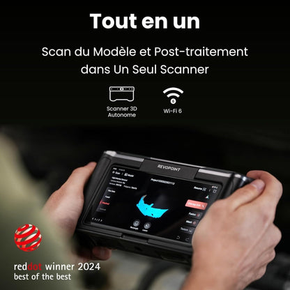 Revopoint - Miraco - Scanner 3D Autonome pour Objets de Petite à Grande Taille