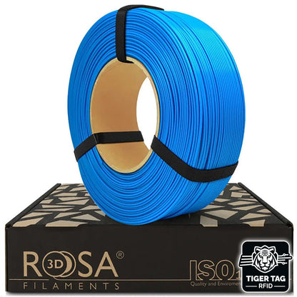 Rosa3D - PLA Starter - Bleu Ciel (Blue sky) - 1,75 mm - 1 kg Refill avec RFID TigerTag
