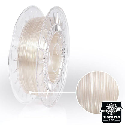 Rosa3D - TPU ROSA-Flex 85A - Transparent - 1,75 mm - 500 g avec RFID TigerTag