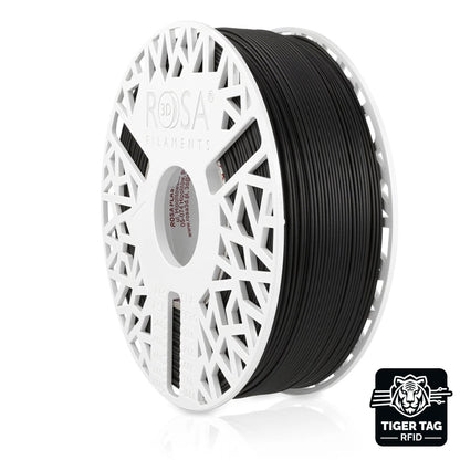 Rosa3D - HIPS High Impact HT - Noir (Black) - 1,75 mm - 1 kg avec RFID TigerTag
