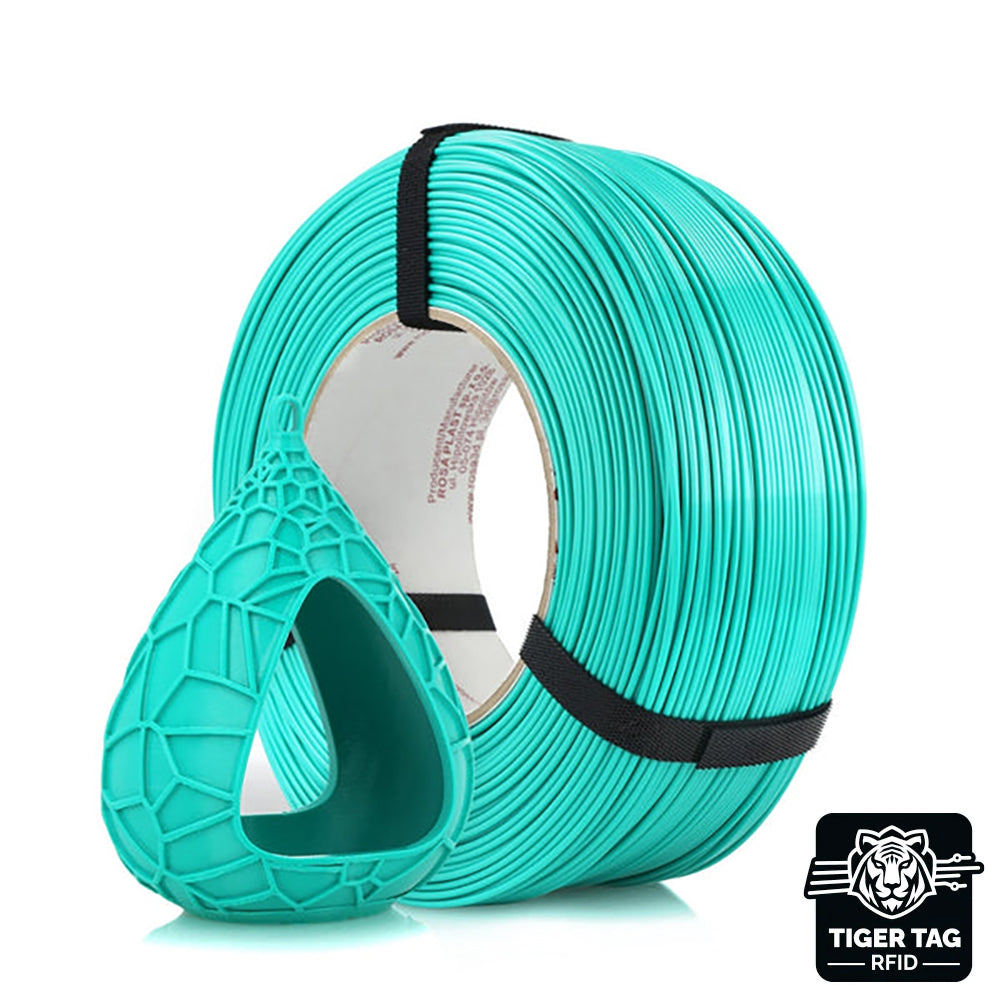 Rosa3D - PETG Standard HS - Menthe (Mint) - 1,75 mm - 1 kg Refill avec RFID TigerTag