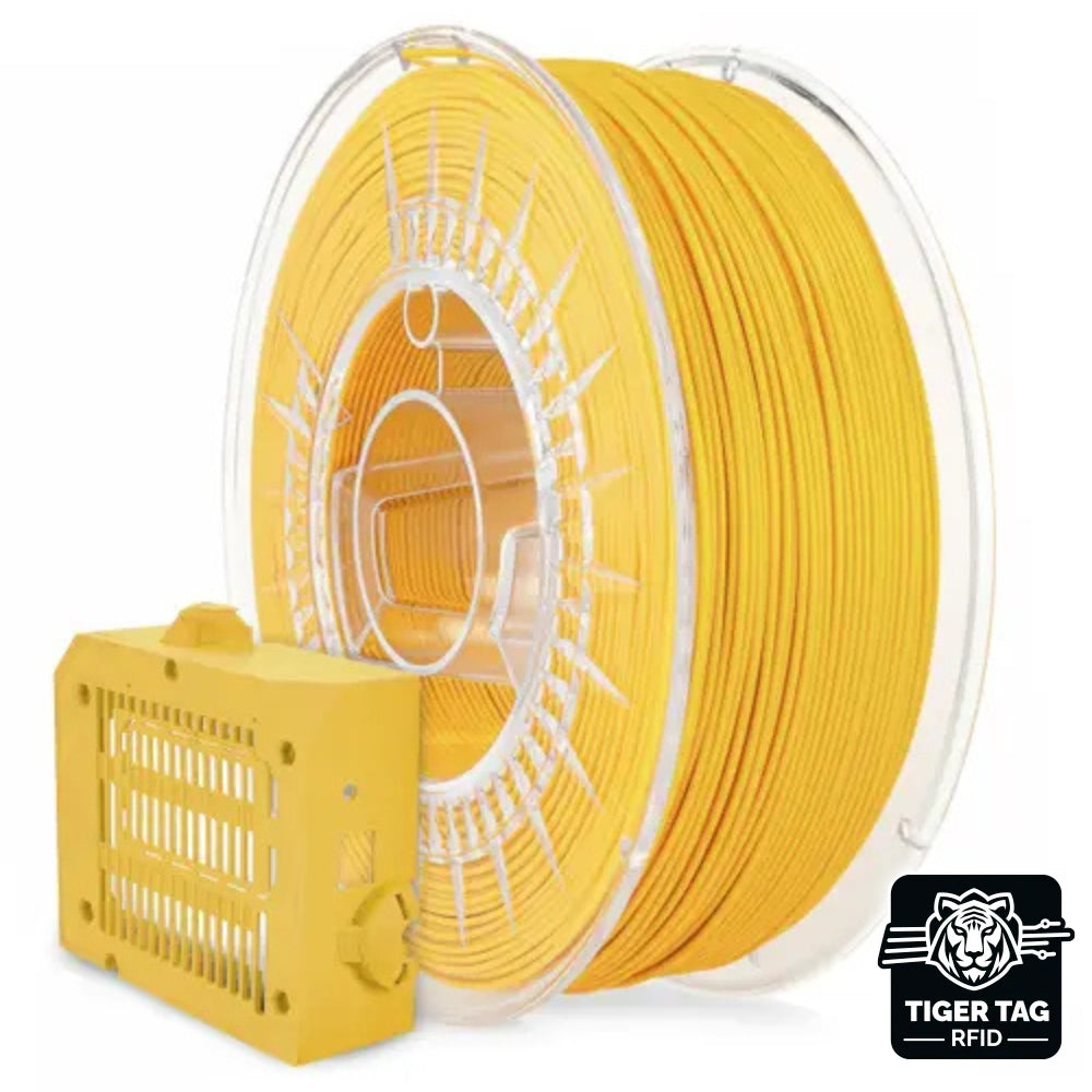 Rosa3D - PLA ESD - Jaune Outil (Tool Yellow) - 1,75 mm - 1 kg avec RFID TigerTag