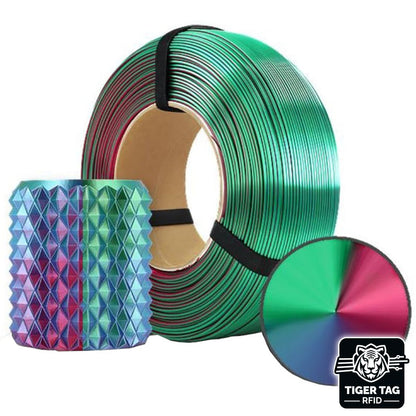 Rosa3D - PLA Magic Silk - Aurore (Aurora) - 1,75 mm - 1 kg Refill avec RFID TigerTag