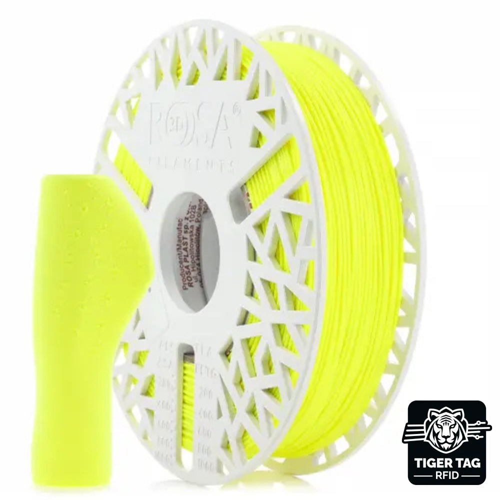 Rosa3D - TPU Flex LW - Jaune (Yellow) - 1,75 mm - 700 g avec RFID TigerTag