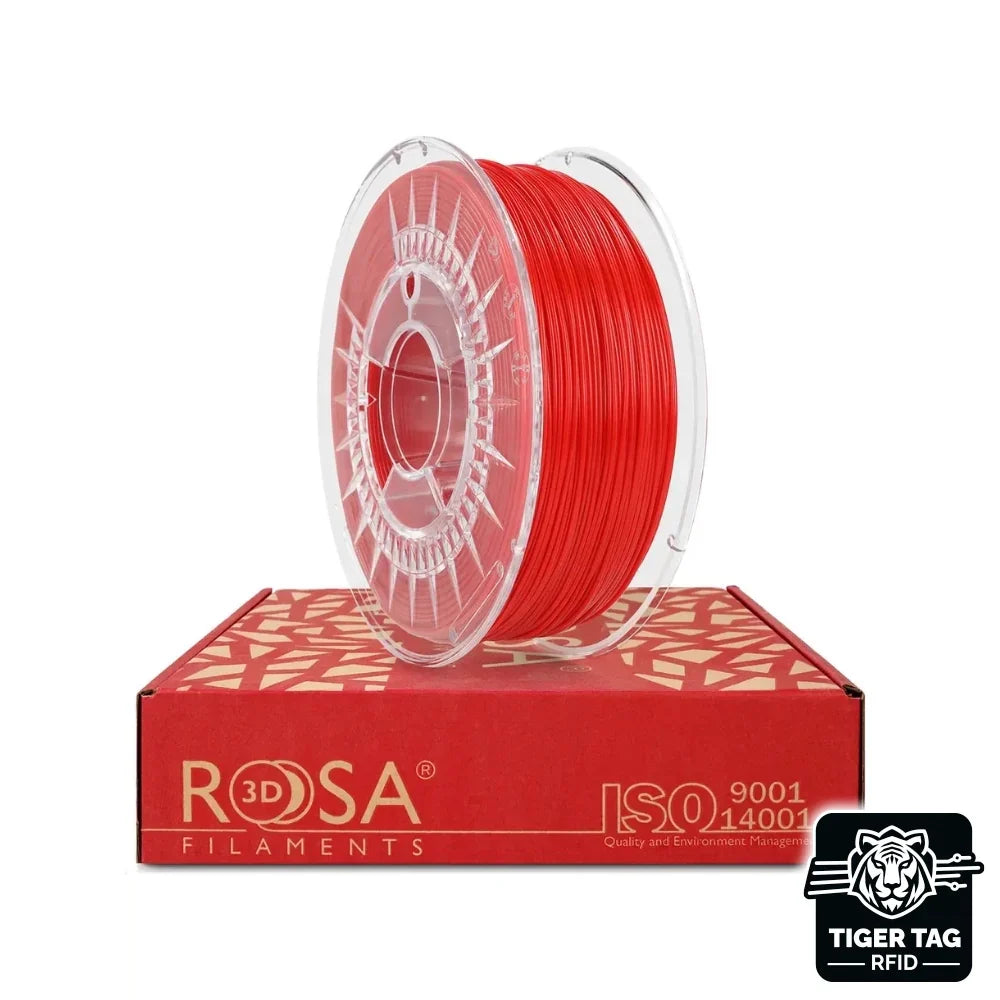 Rosa3D - TPU HardTech+ 83D - Rouge (Red) - 1,75 mm - 1 kg avec RFID TigerTag