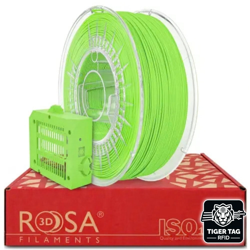 Rosa3D - PLA ESD - Jaune Citron Outil (Tool Lime Yellow) - 1,75 mm - 1 kg avec RFID TigerTag