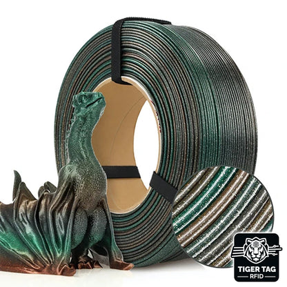 Rosa3D - PLA Galaxy - Arc-en-ciel Terra (Rainbow Terra) - 1,75 mm - 1 kg Refill avec RFID TigerTag