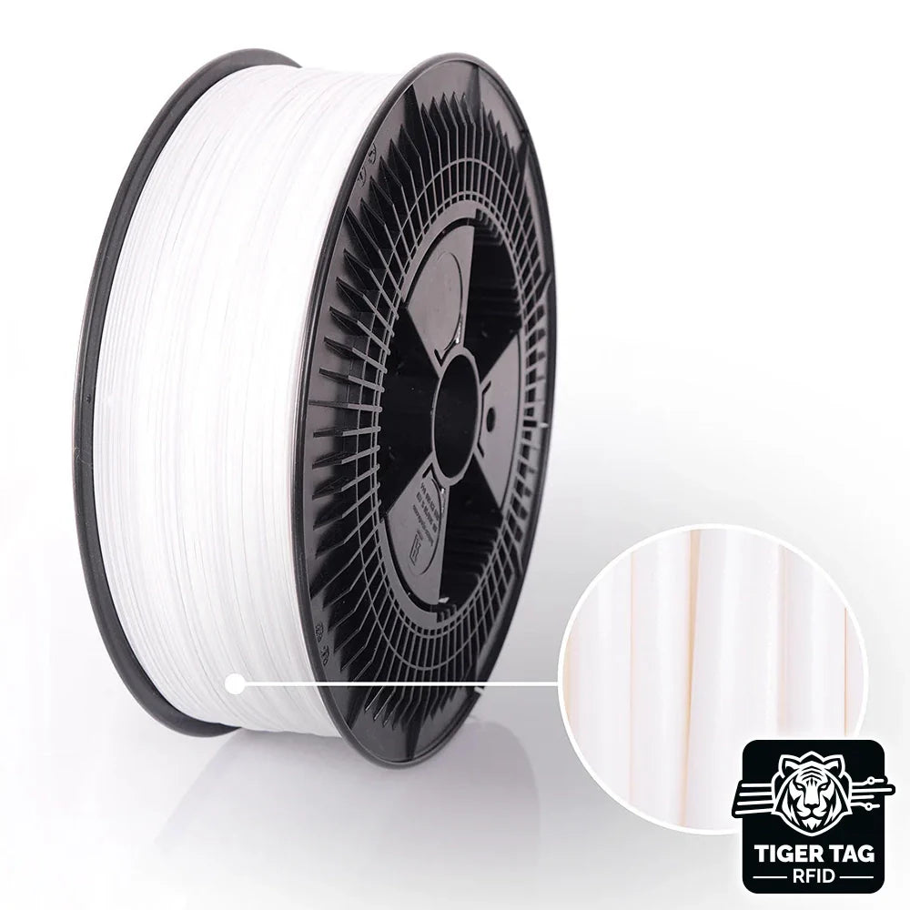 Rosa3D - PLA+ ProSpeed (Impact) - Blanc (White) - 1,75 mm - 3 kg avec RFID TigerTag