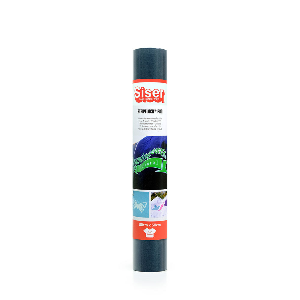Siser - Flock - Rouleau Thermocollant - (S0014) Bleu Marine Velours- 30 x 100 cm