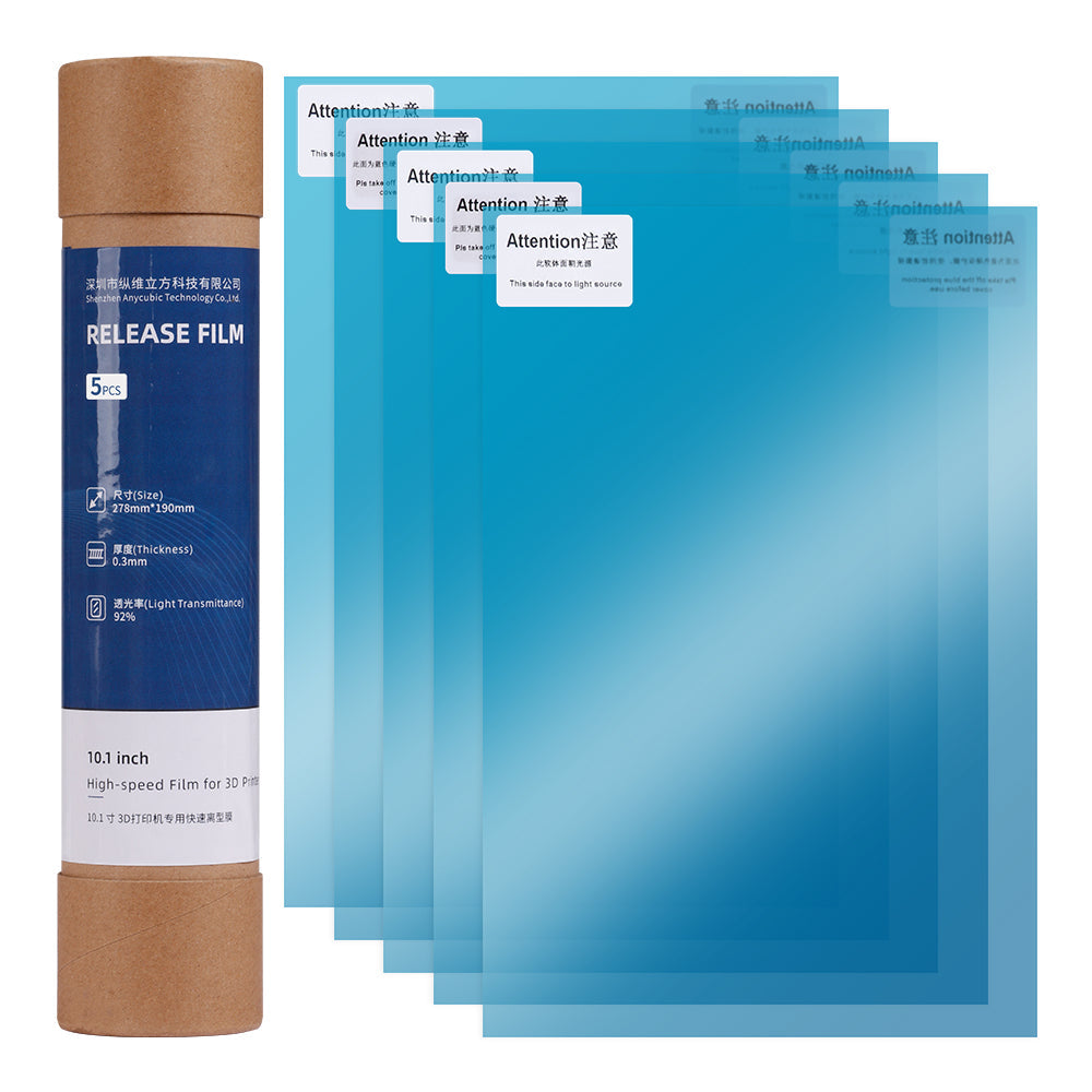 Anycubic - Photon Mono M5s/Photon Mono M5s Pro/M7 Pro/M7 - Film à Décollement Rapide (Quick Release Film) - 5 pcs