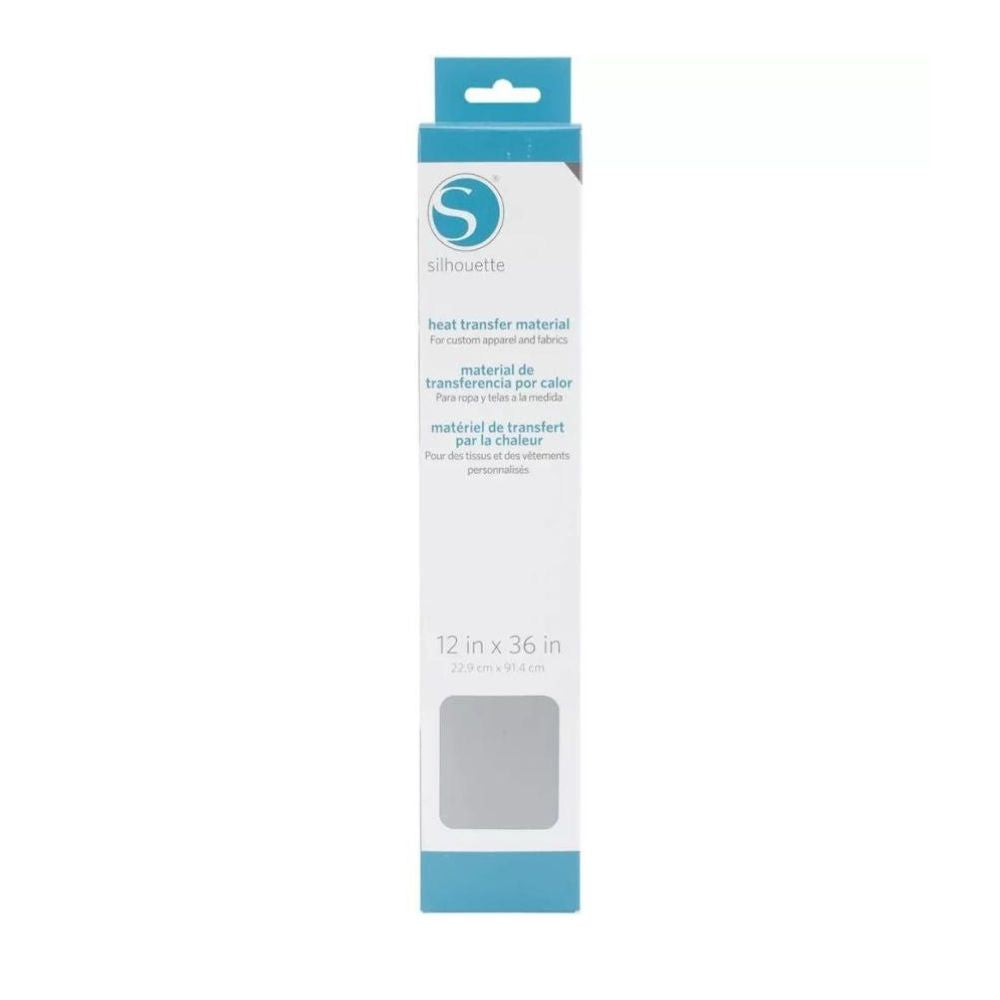 Silhouette - Transfert Textile à Chaud - Argent (Silver) - 23 x 91 cm