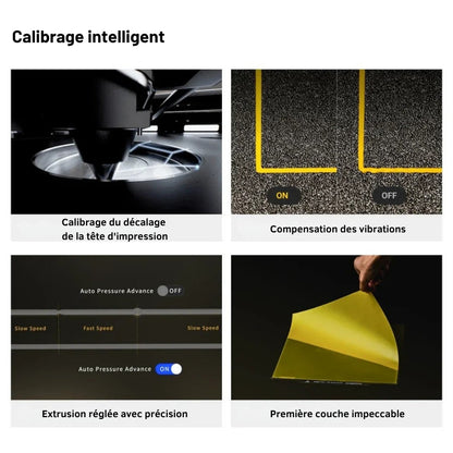Snapmaker - U1 - Imprimante 3D Multi-Couleurs à 4 Têtes d'Impression
