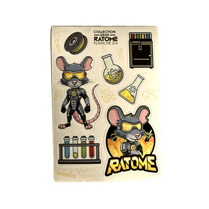 Stickers Ratome 2024 - 50 Planches