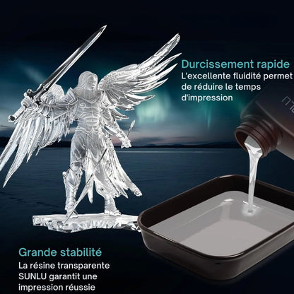 Sunlu - High Clear Resin - 1 kg + Resin Polish - Spray - 30ml