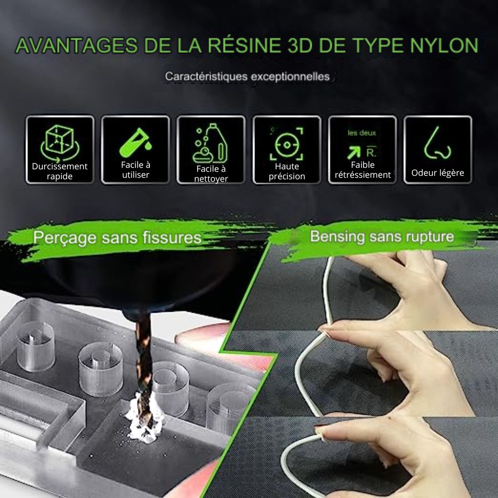 Sunlu - Nylon (PA) Like - Noir (Black) - 1 kg