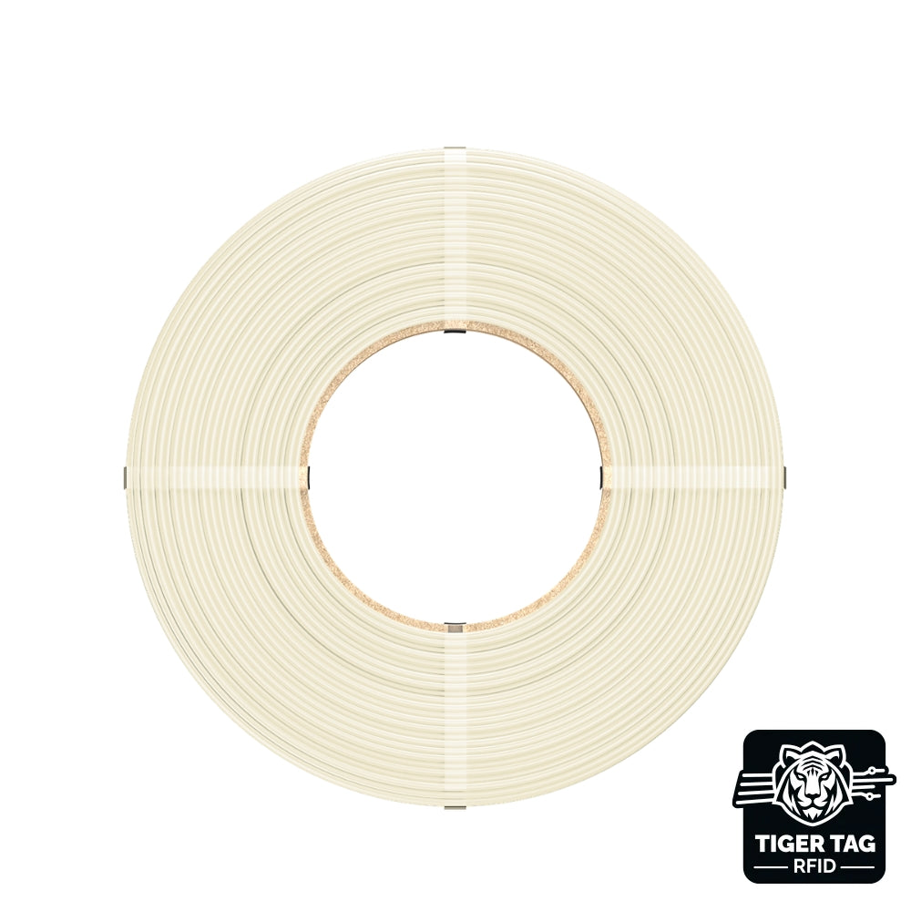 Sunlu - PLA - Blanc Os (Bone White) - 1,75 mm - 1 kg - Refill avec RFID TigerTag