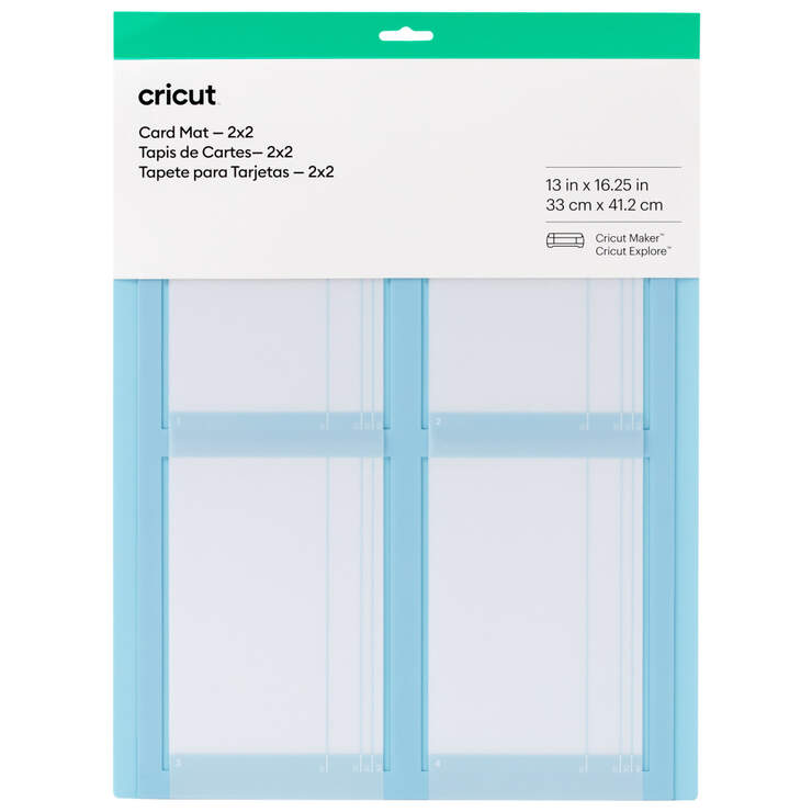 Cricut - Maker - Tapis de découpe de Cartes - 2 x 2 - (33 x 41 cm)