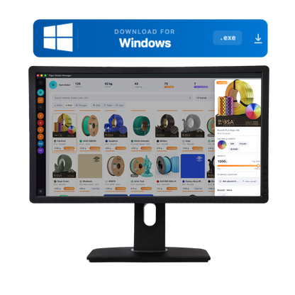 Tiger Studio - Smart Filaments & Printer Manager pour Windows