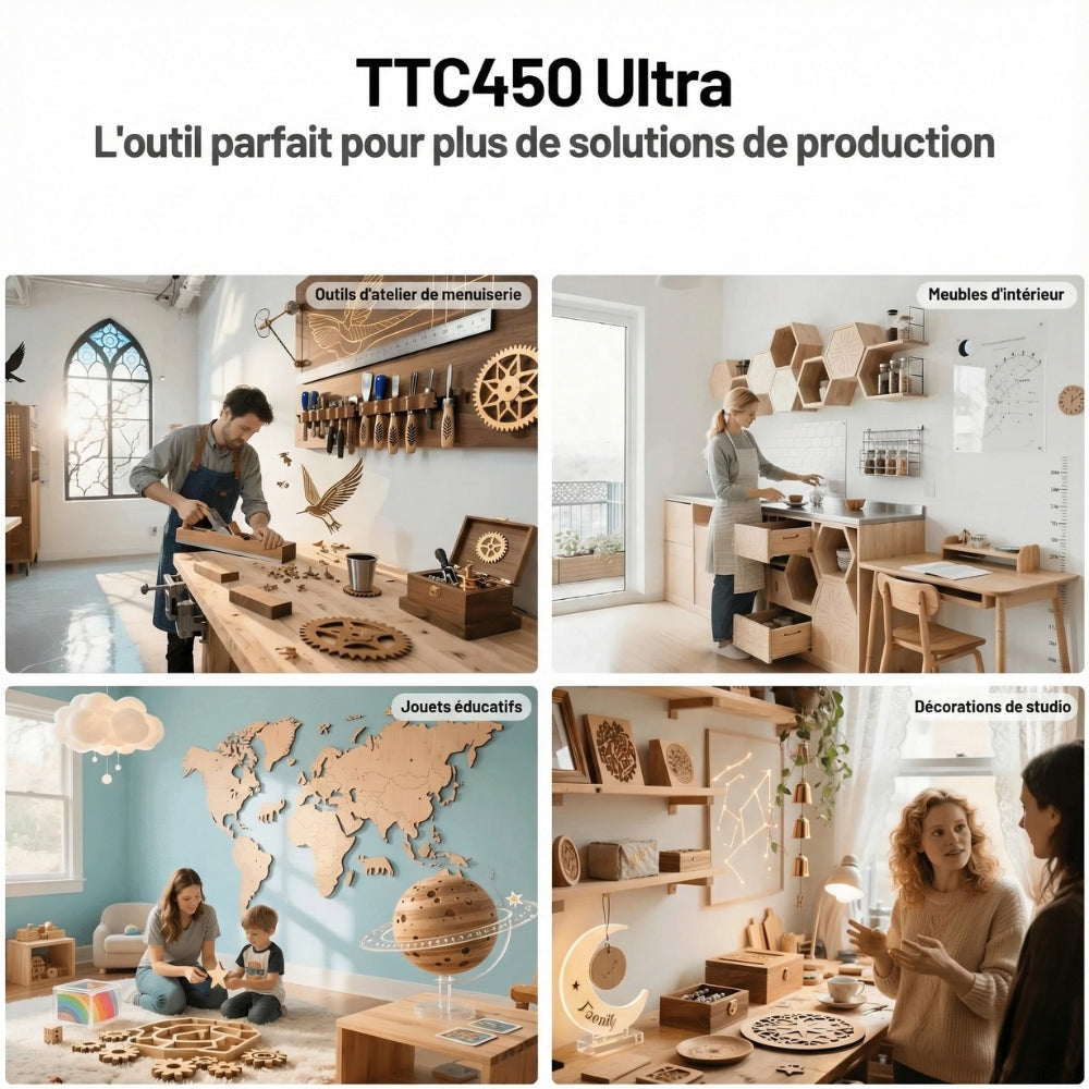 Two Trees - TTC450 Ultra - Fraiseuse CNC