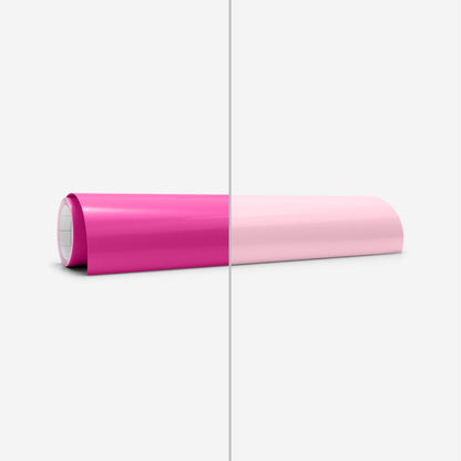 Cricut - Maker/Explore - Vinyle Thermoactif Froid - Fuchsia/Rose - 30 x 61 cm