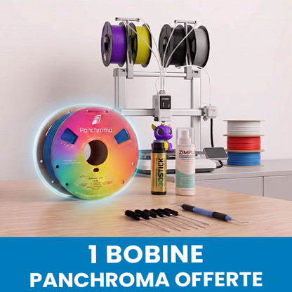 Pack Starter - Anycubic Kobra X avec Bobine Panchroma Offerte