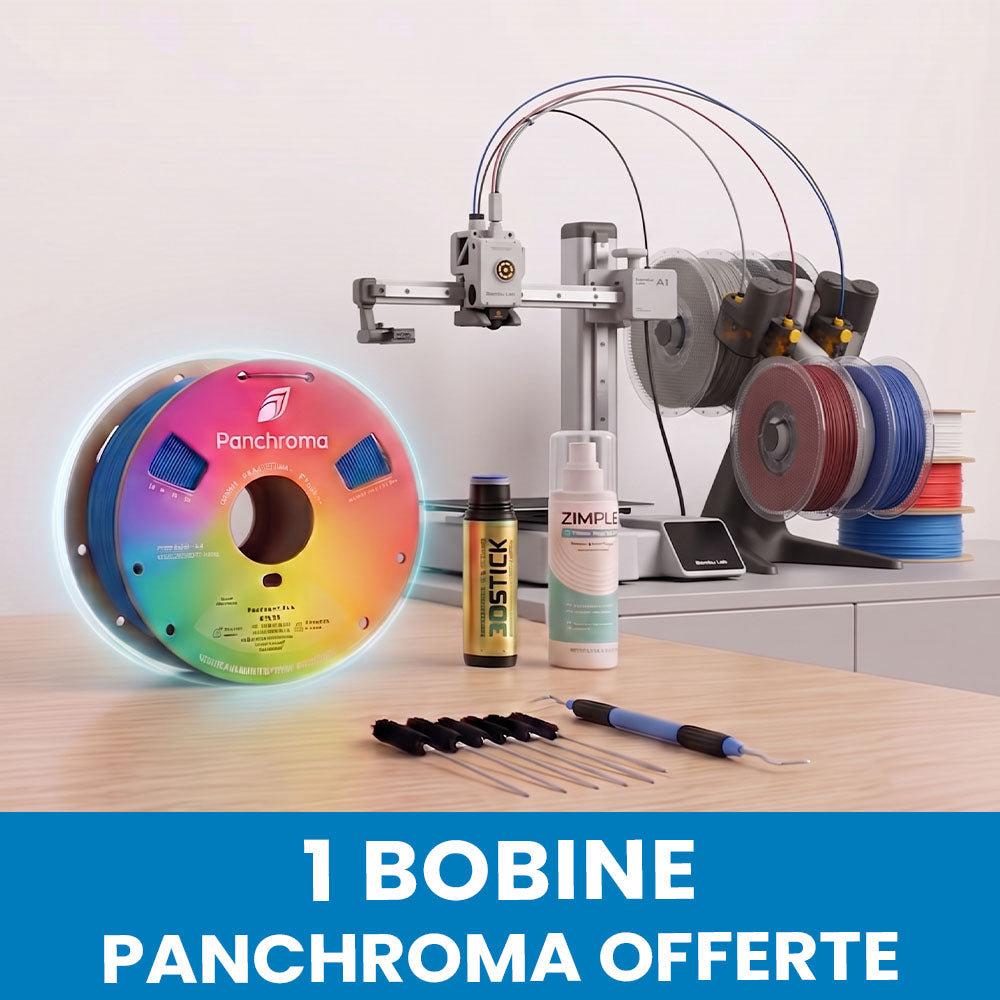 Pack Starter - Bambu Lab A1 Mini Combo avec Bobine Panchroma Offerte