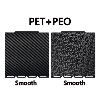 Zimple3D - Plateau d'impression PET/PEO Fibre de Carbon PET Smooth pour Snapmaker U1