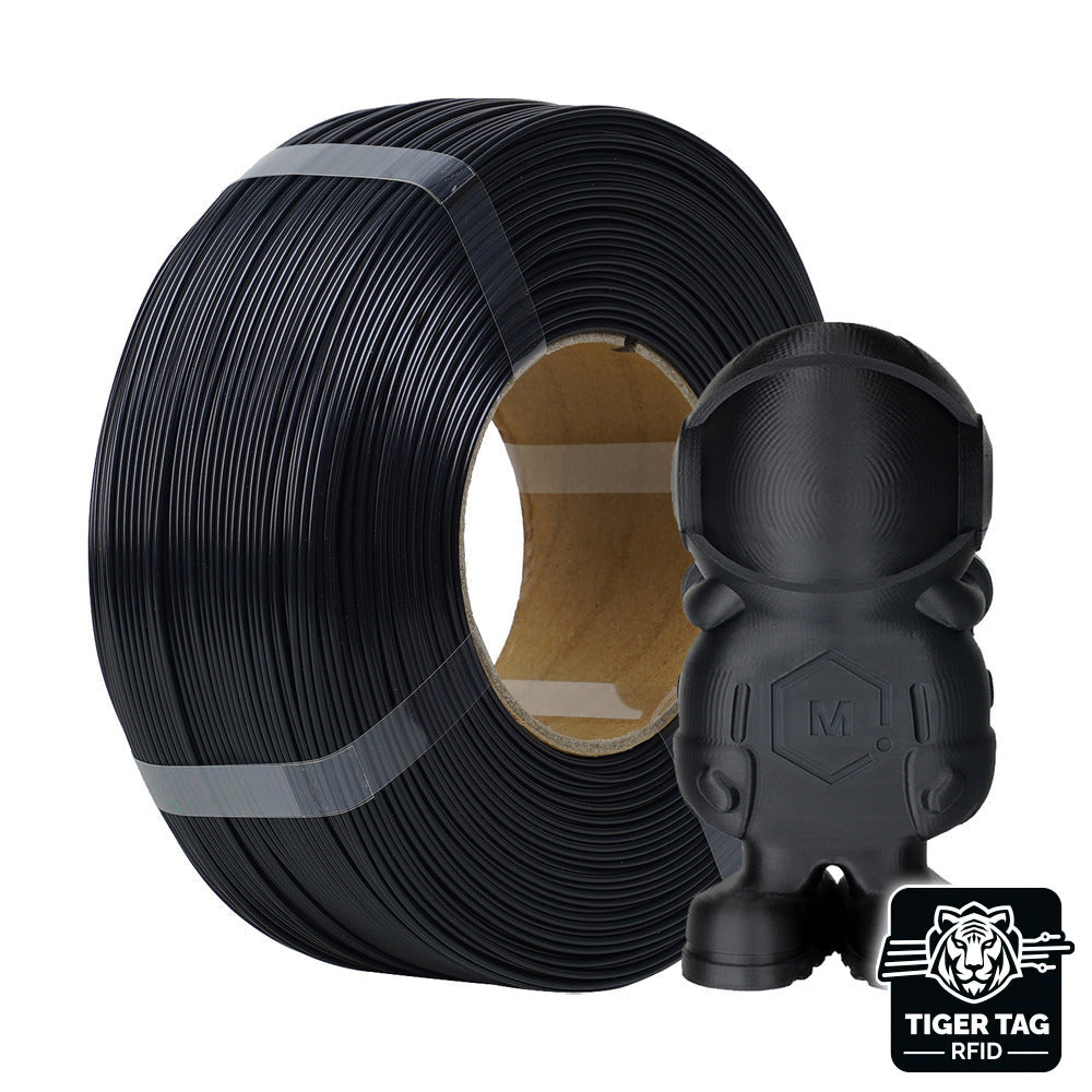 R3D - ABS+ - Noir (Black) - 1,75 mm - 1 kg Refill avec RFID TigerTag