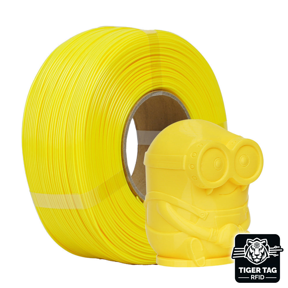 R3D - ABS+ - Jaune (Yellow) - 1,75 mm - 1 kg Refill avec RFID TigerTag