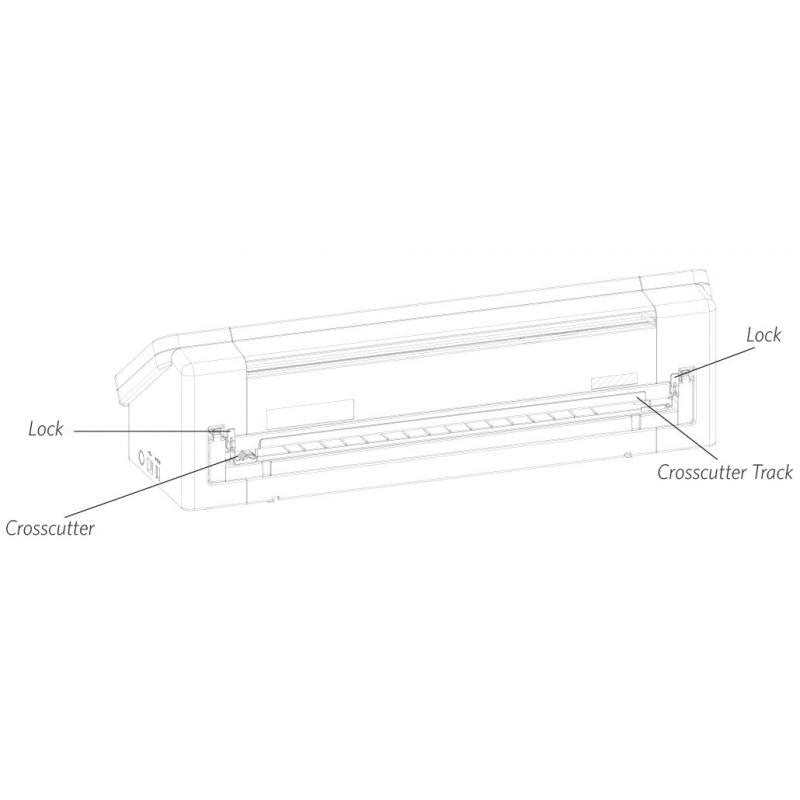 Silhouette - Cameo 4 Pro - Barre de Découpe avec Cutter (Massicot)