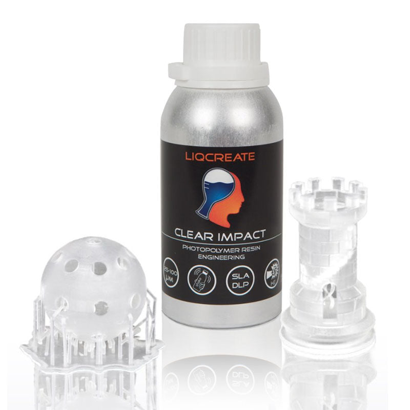 Liqcreate - Clear Impact (transparent) - 250g, resines UV, LIQCREATE