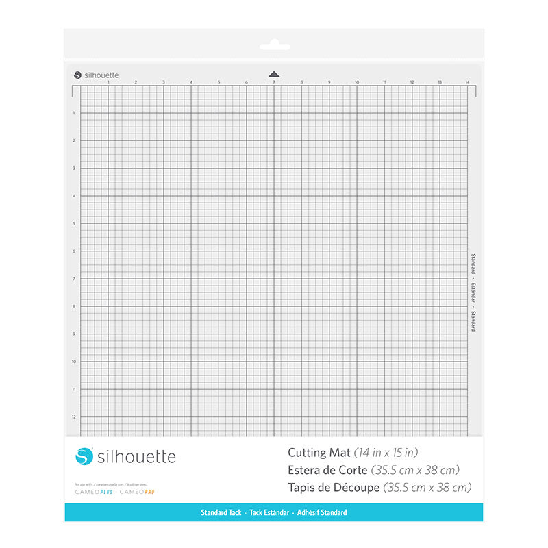 Silhouette - Cameo 4 Plus - Tapis de Découpe Adhérence Standard - 35,5 cm x 38,5 cm