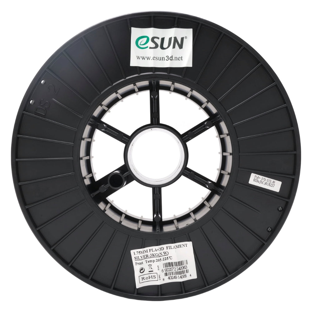 eSun - PLA+ -  Argent (Silver) - 1,75 mm - 3 kg