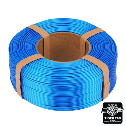 eSun - PLA-Silk - Cyan - 1,75 mm - 1kg Refill avec RFID TigerTag