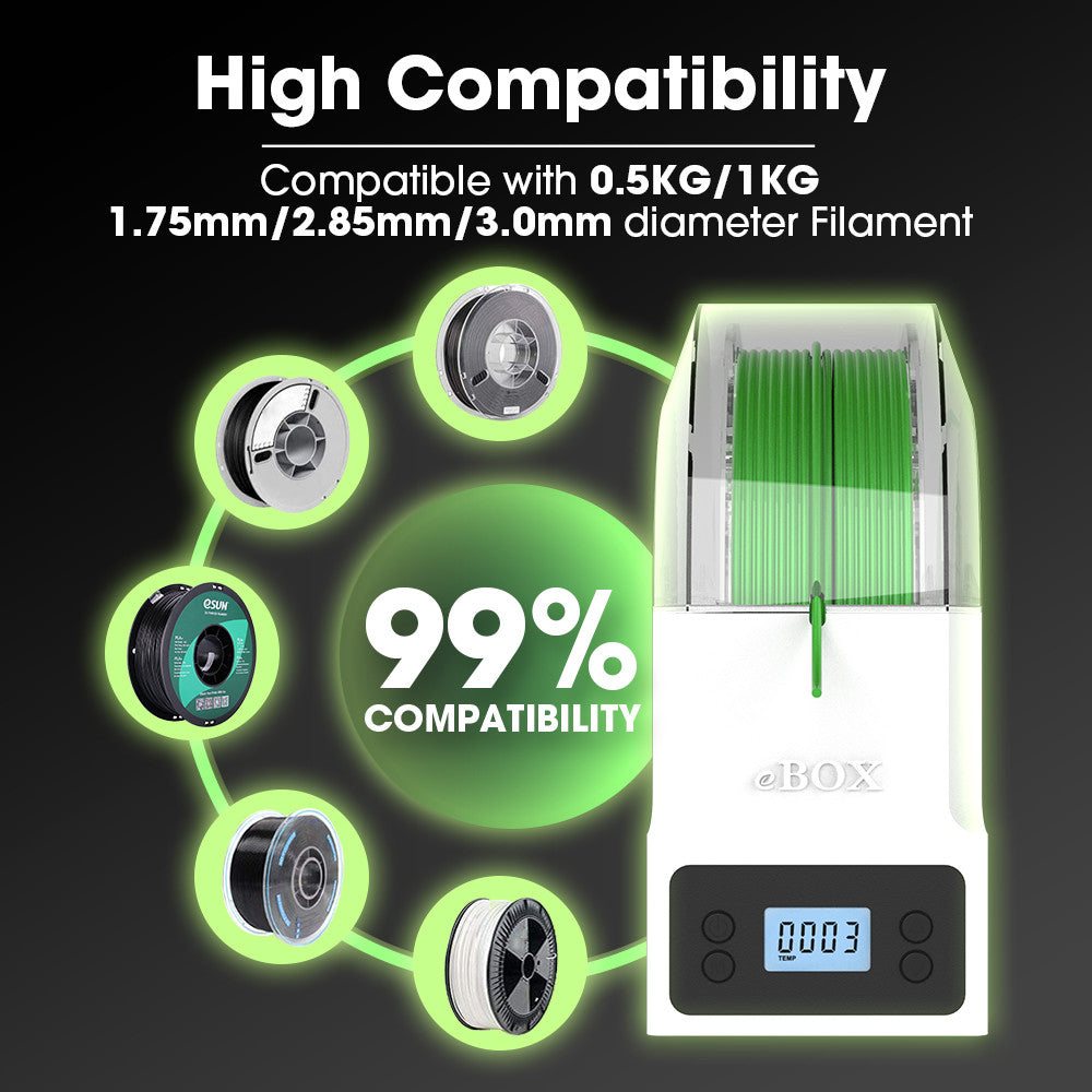 eSun - eBox Lite - Boîte de Stockage de Filament