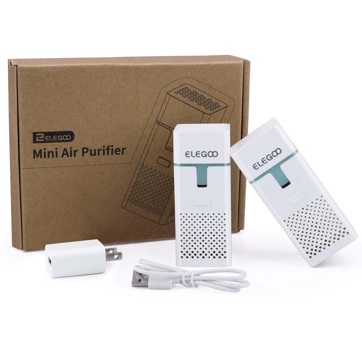 Elegoo - Kit 2 Mini Filtre Purificateurs d'Air