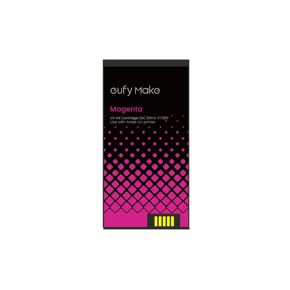 eufyMake - E1 - Cartouche d'encre UV Magenta (UV Ink Cartridge(M)) - 100 mL