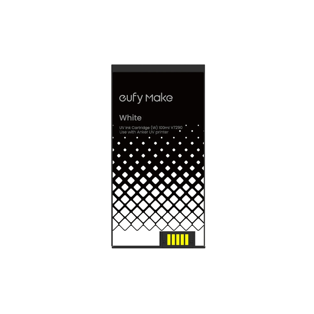 eufyMake - E1 - Encre Blanche (UV Ink Cartridge(W)) - 100 mL