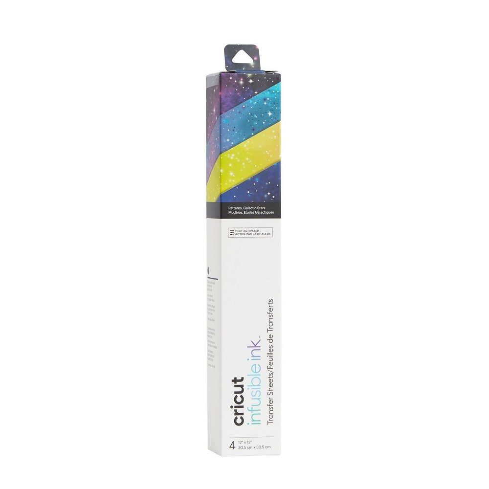 cricut feuilles infusible ink etoiles galactiques atome3d stars