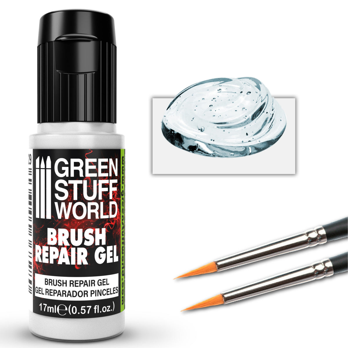 GSW-GEL REPARATION PINCEAUX-17ML