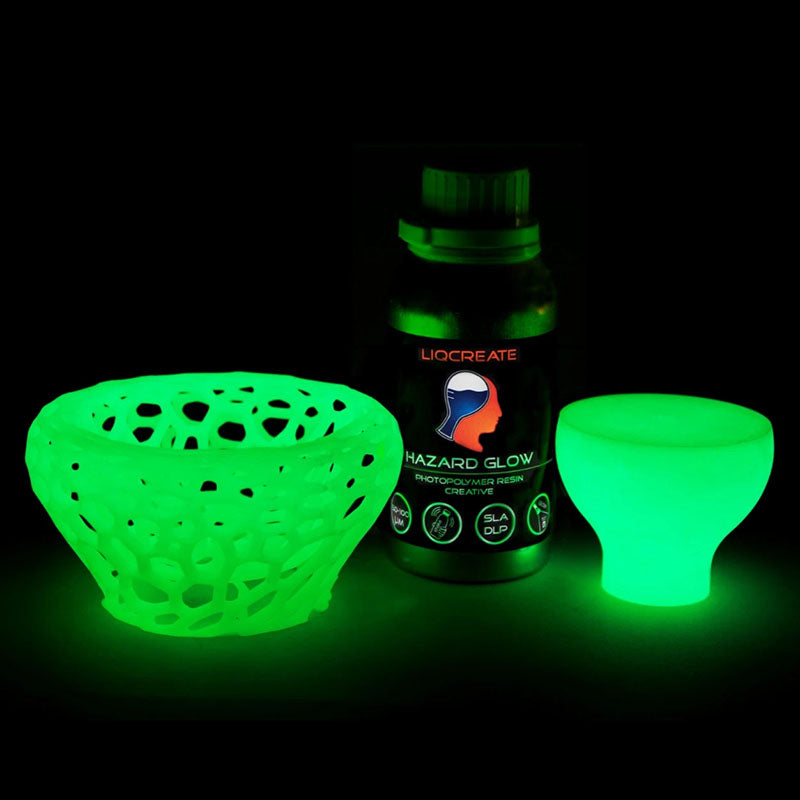 Liqcreate - Hazard Glow  (phosphorescent) - 250g, resines UV, LIQCREATE