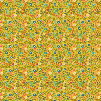 feuille fleurs ton jaune motifs sublimation cricut