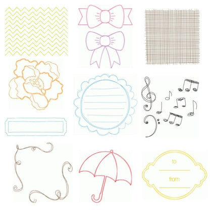 Silhouette - Kit 24 Stylos Fun et Colorés