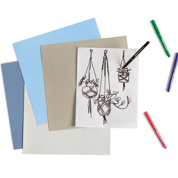 Cricut - Sublimation - 5 Stylos Infusible Ink - Néons - 1 mm