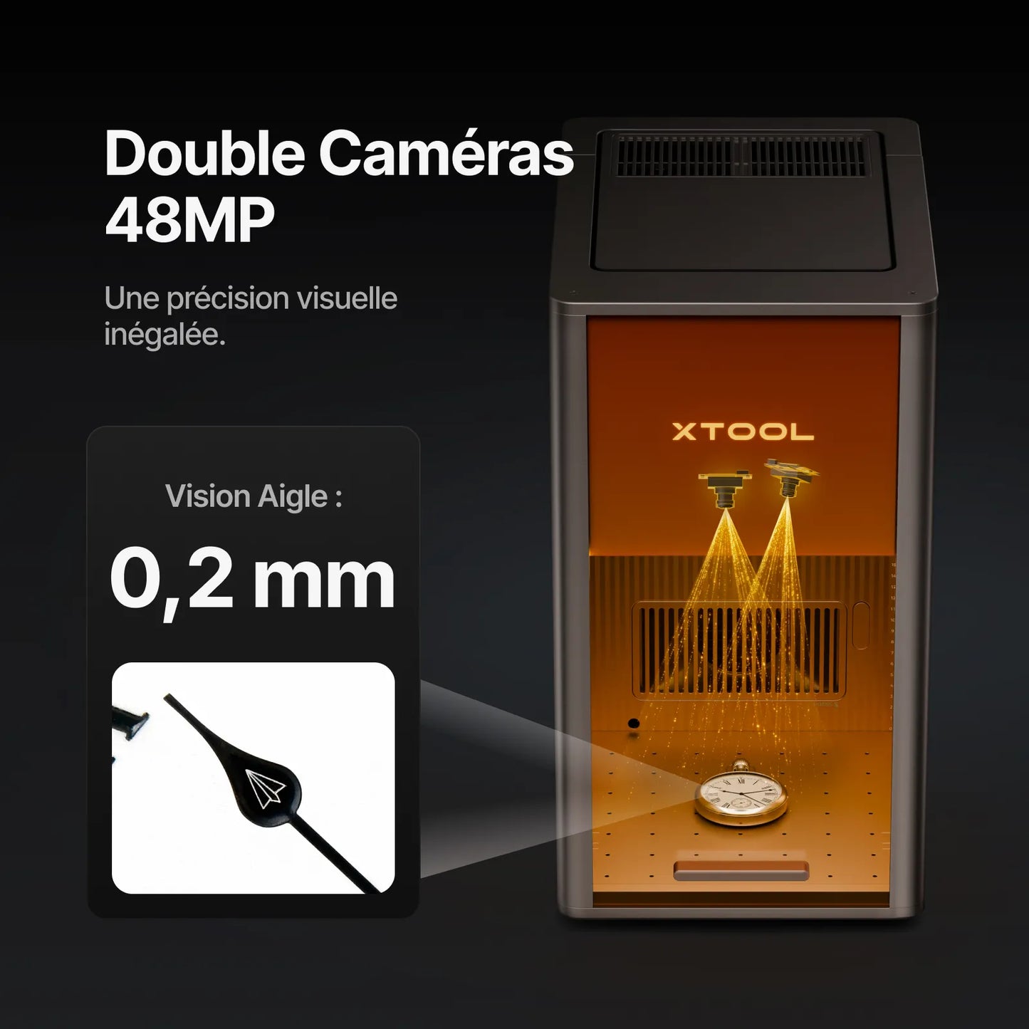 xTool - F2 Ultra UV avec Convoyeur