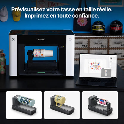xTool - O1 Omni Printer - Pack Polyvalent UV Double (Dual UV Versatile Bundle)